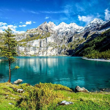 Berghotel Oeschinensee Kandersteg Exterior foto