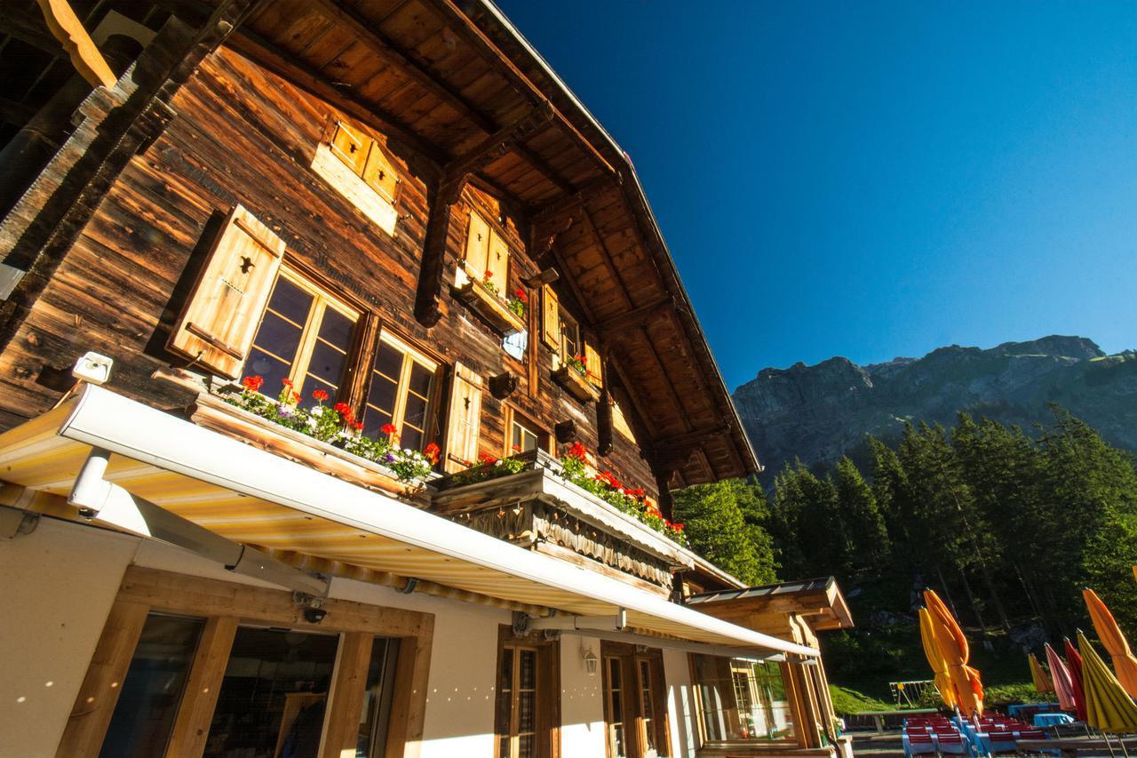 Berghotel Oeschinensee Kandersteg Exterior foto