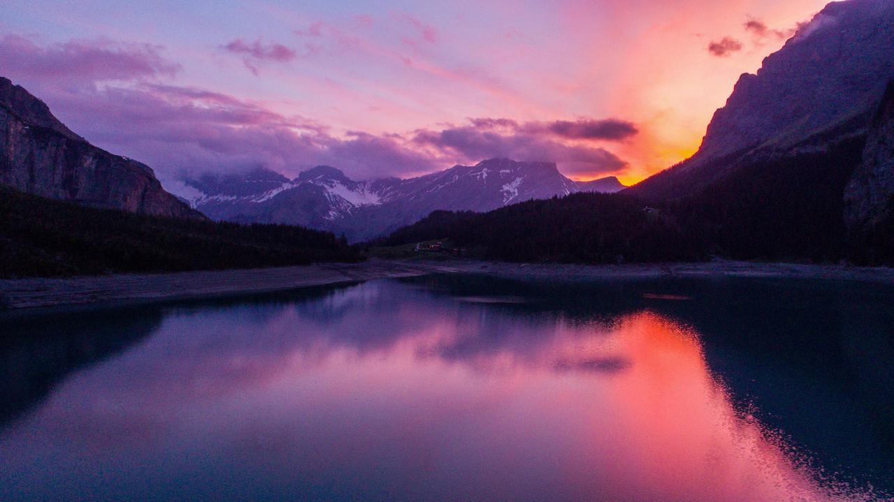 Berghotel Oeschinensee Kandersteg Exterior foto