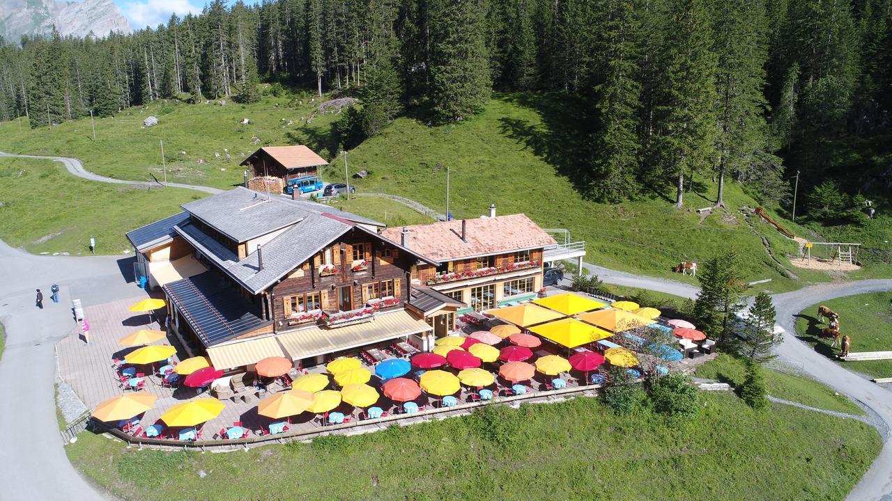 Berghotel Oeschinensee Kandersteg Exterior foto