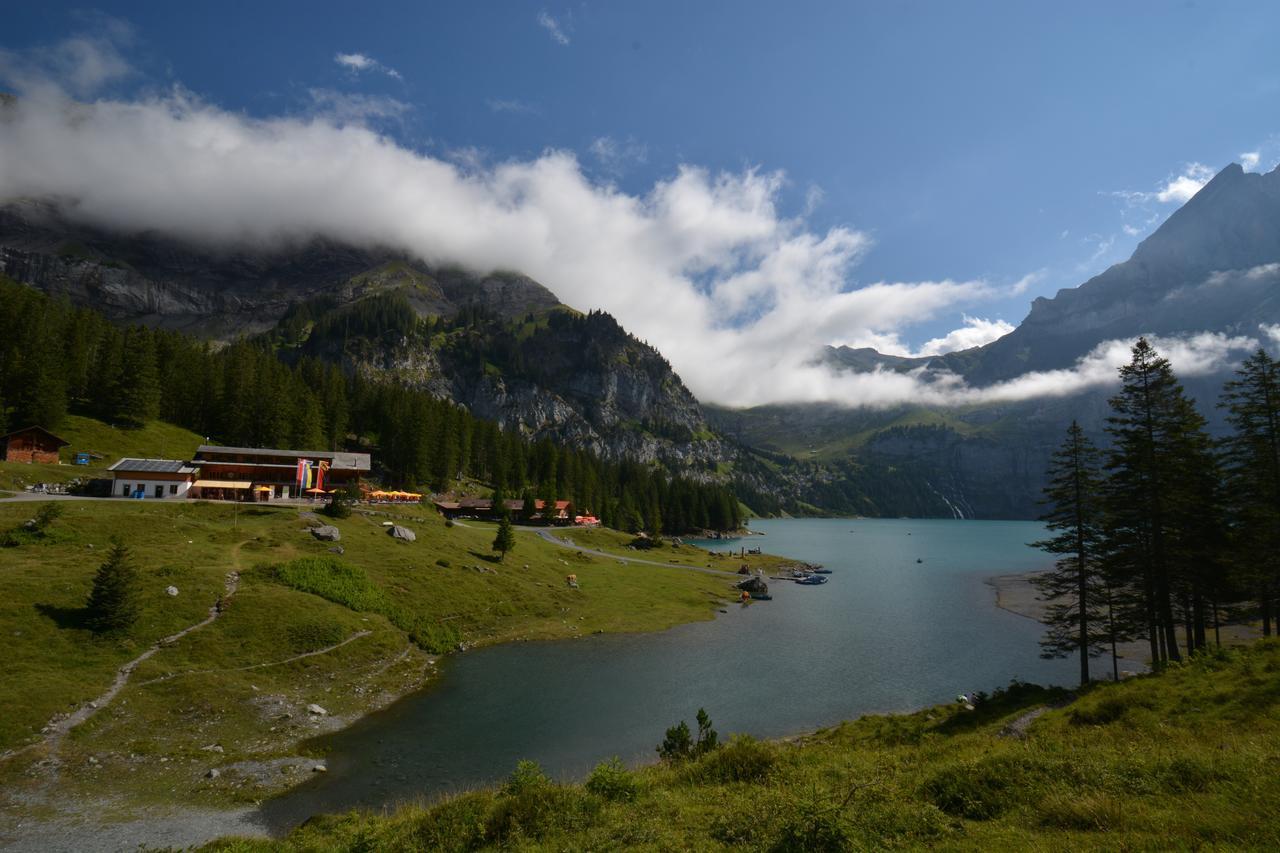 Berghotel Oeschinensee Kandersteg Exterior foto
