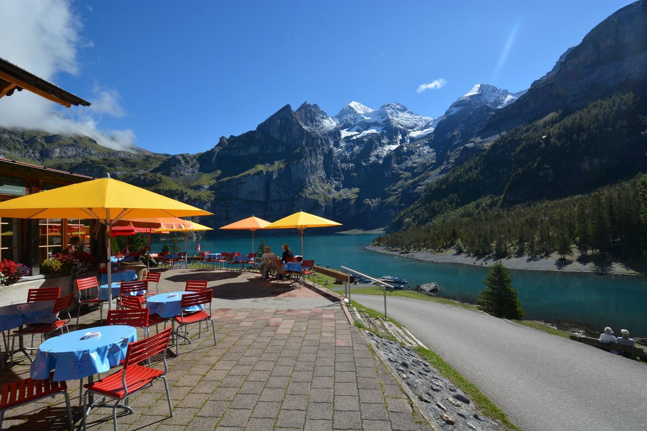 Berghotel Oeschinensee Kandersteg Exterior foto